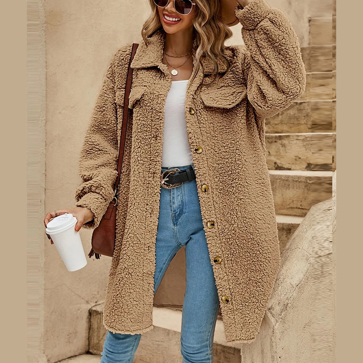 Esme | Relaxed Cardigan Office Coat