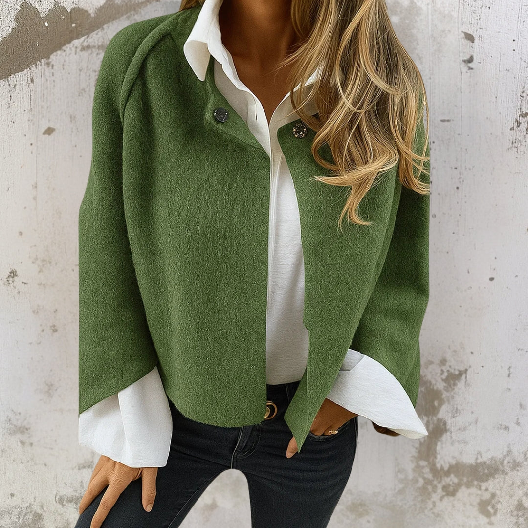 Amelia | Short Cashmere-Touch Elegance Jacket