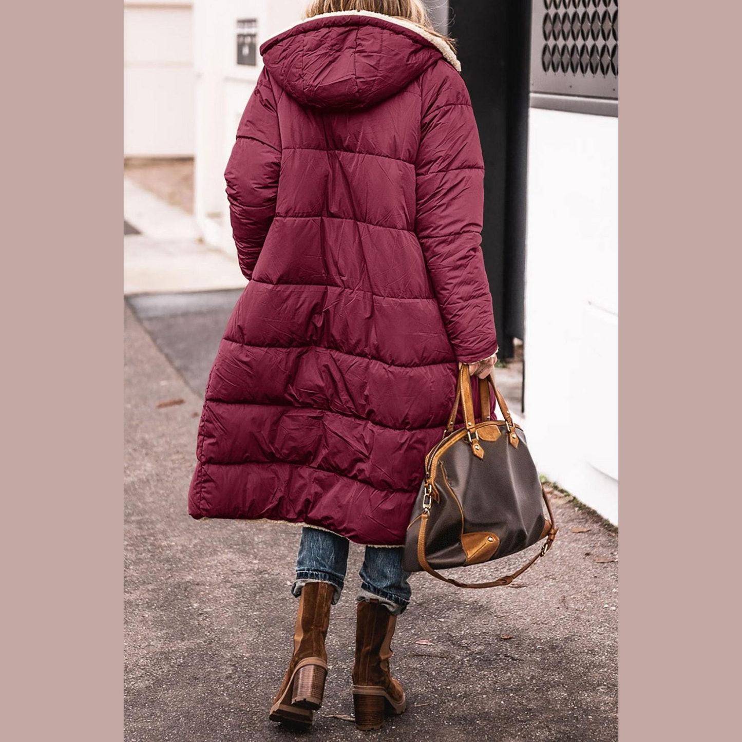 Amelia | Elegant Reversible Coat for Women