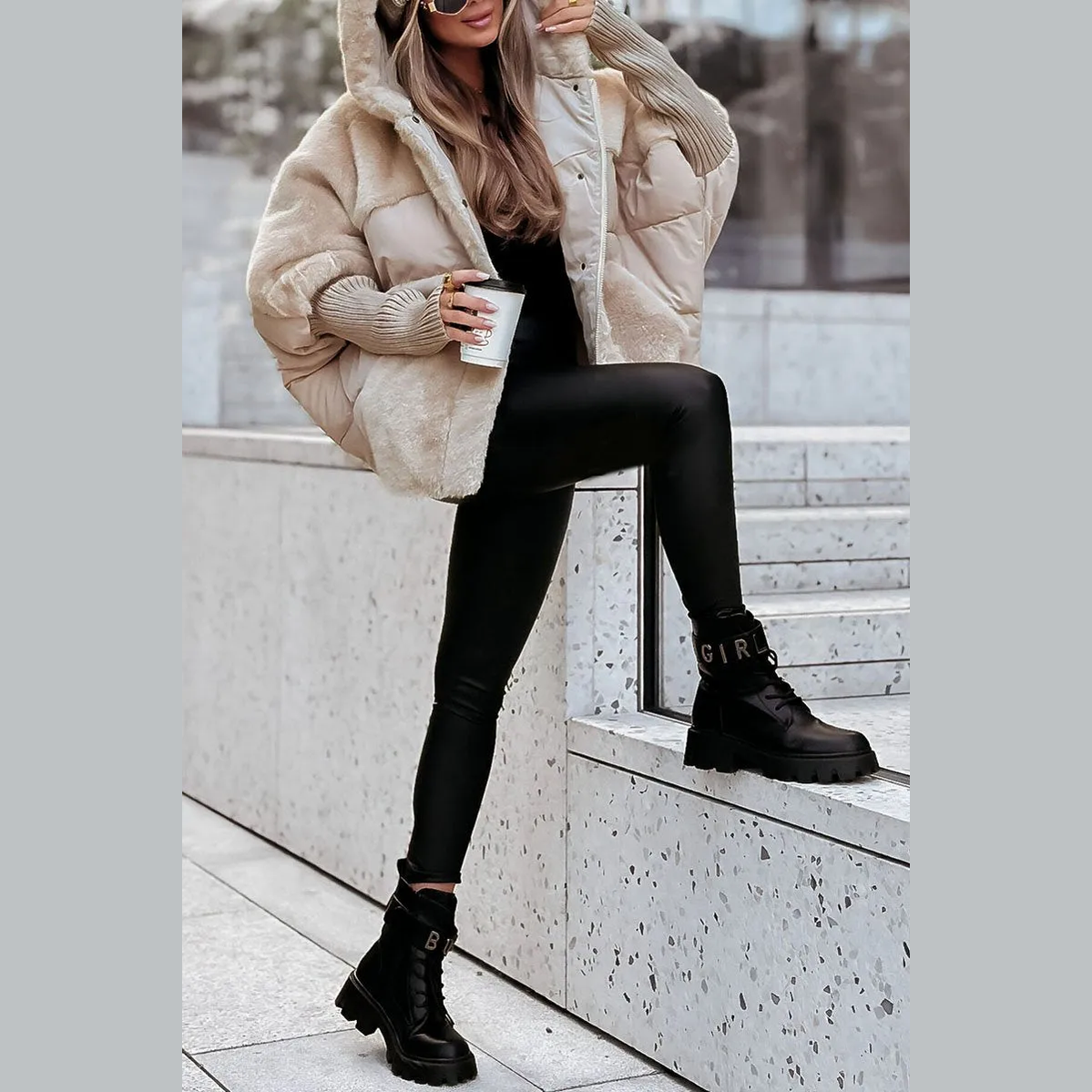 Hester | Hooded Bomber Jacket