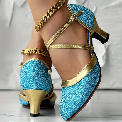 Talia | Elegant Chunky Heel Sandal