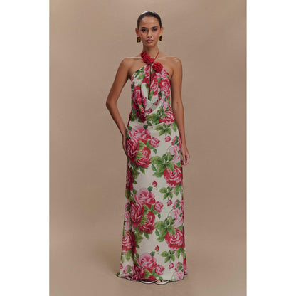 Rosalia Cowl Neck Maxi Dress - Sonia Rose Print