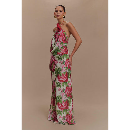 Rosalia Cowl Neck Maxi Dress - Sonia Rose Print