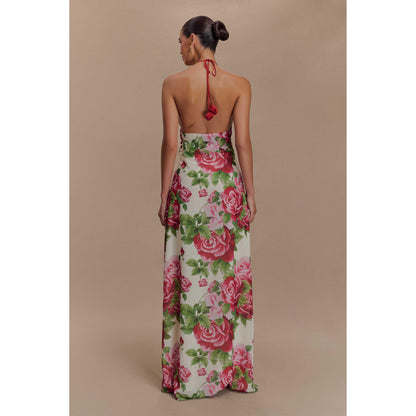 Rosalia Cowl Neck Maxi Dress - Sonia Rose Print