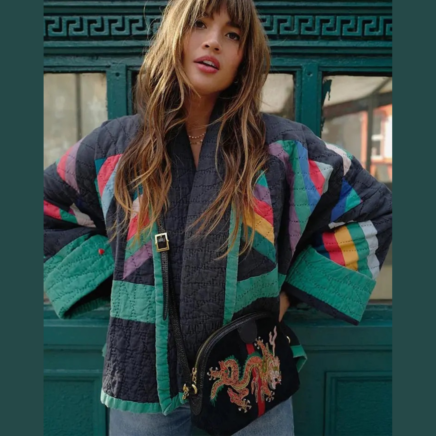 Mikki | Retro Quilted Oversized Jacket