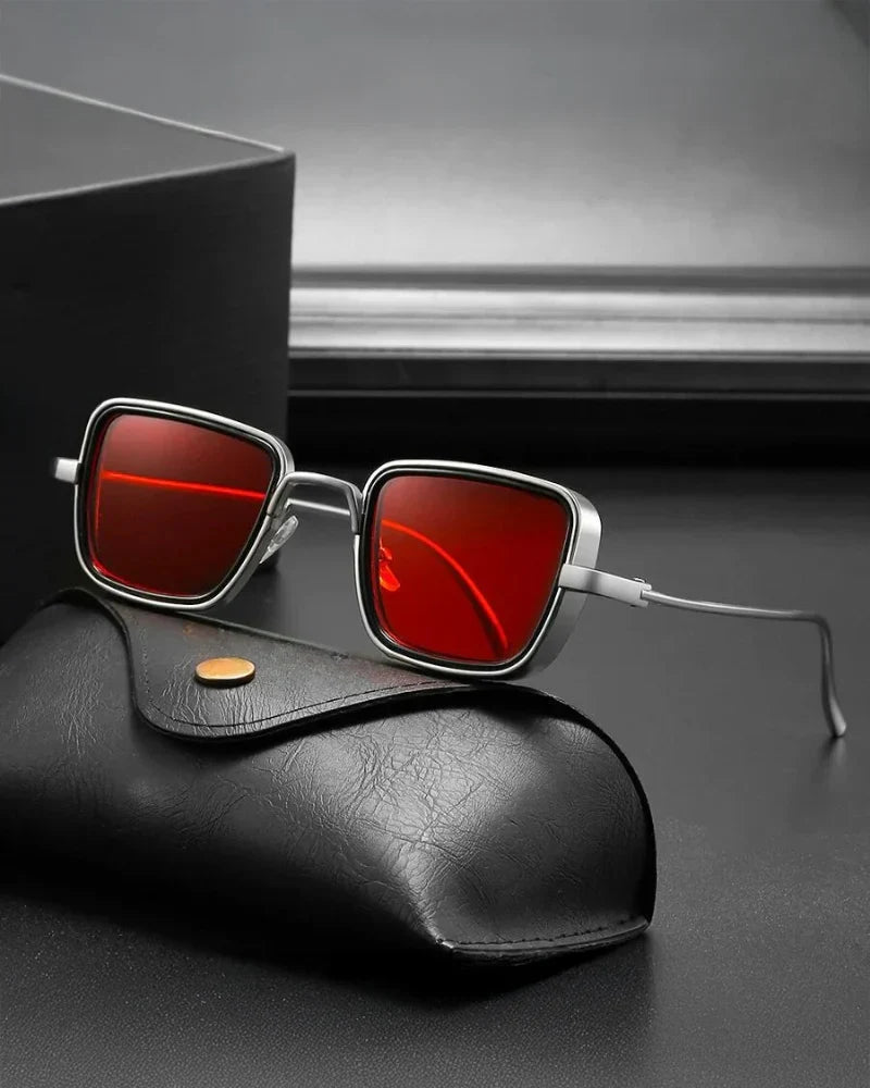 Steampunk Square Sunglasses
