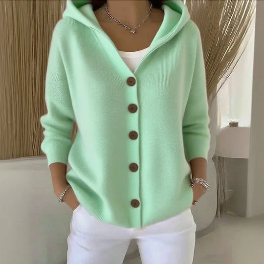 Nylah - Comfortable Long Sleeve Cardigan