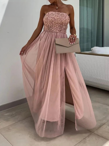 Caitlin | Strapless Maxi Dress