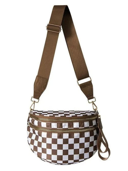Elsie - Checkered Bum Bag
