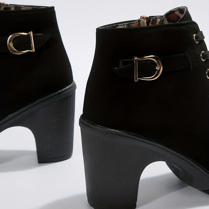 Yael - Luxe Lace-Up Pumps Boots