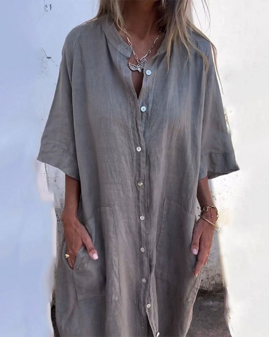 Faith | Boho Shirt Dress