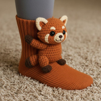 Hugo | Ultra-Soft Cozy Animal Socks