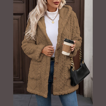 Clara™ | Elegant Plush All-Season Coat