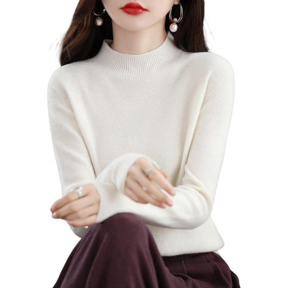 Claire | Cashmere Turtleneck Sweater