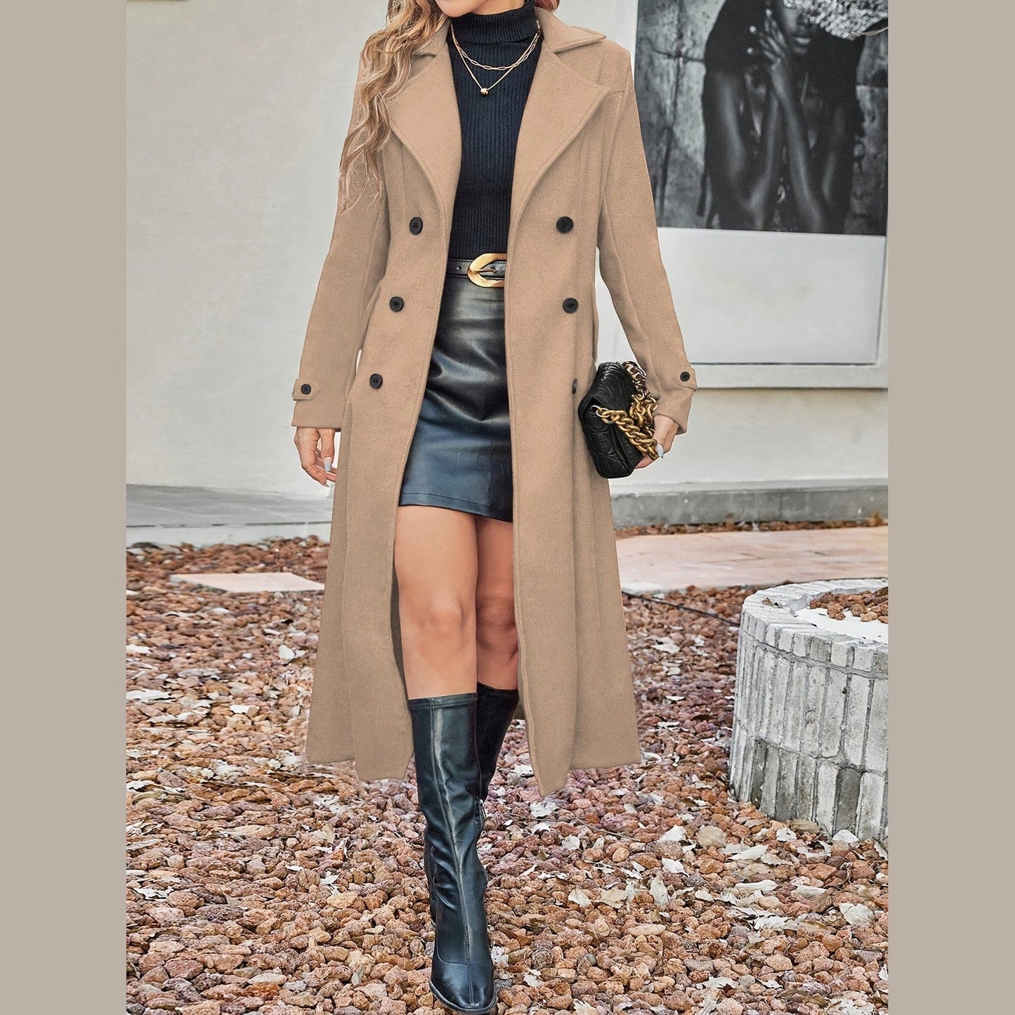 Adriana™ | Timeless Double-Breasted Winter Coat