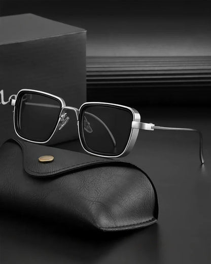 Steampunk Square Sunglasses