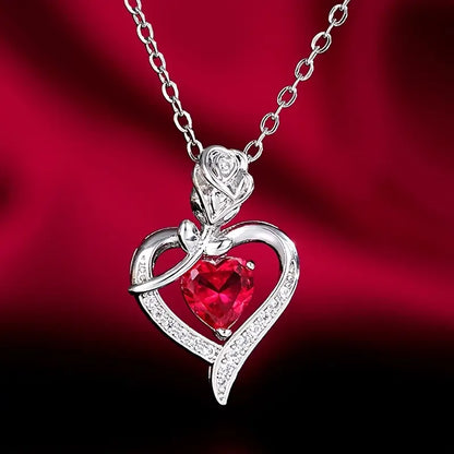 Rosira Emberveil Necklace | White Gold 16k
