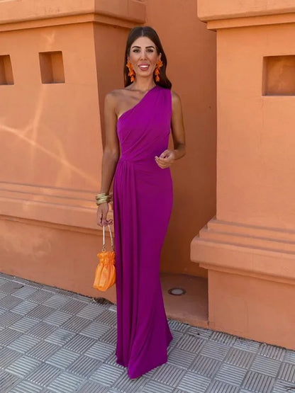 Lia™ - Asymmetrical Maxi Dress