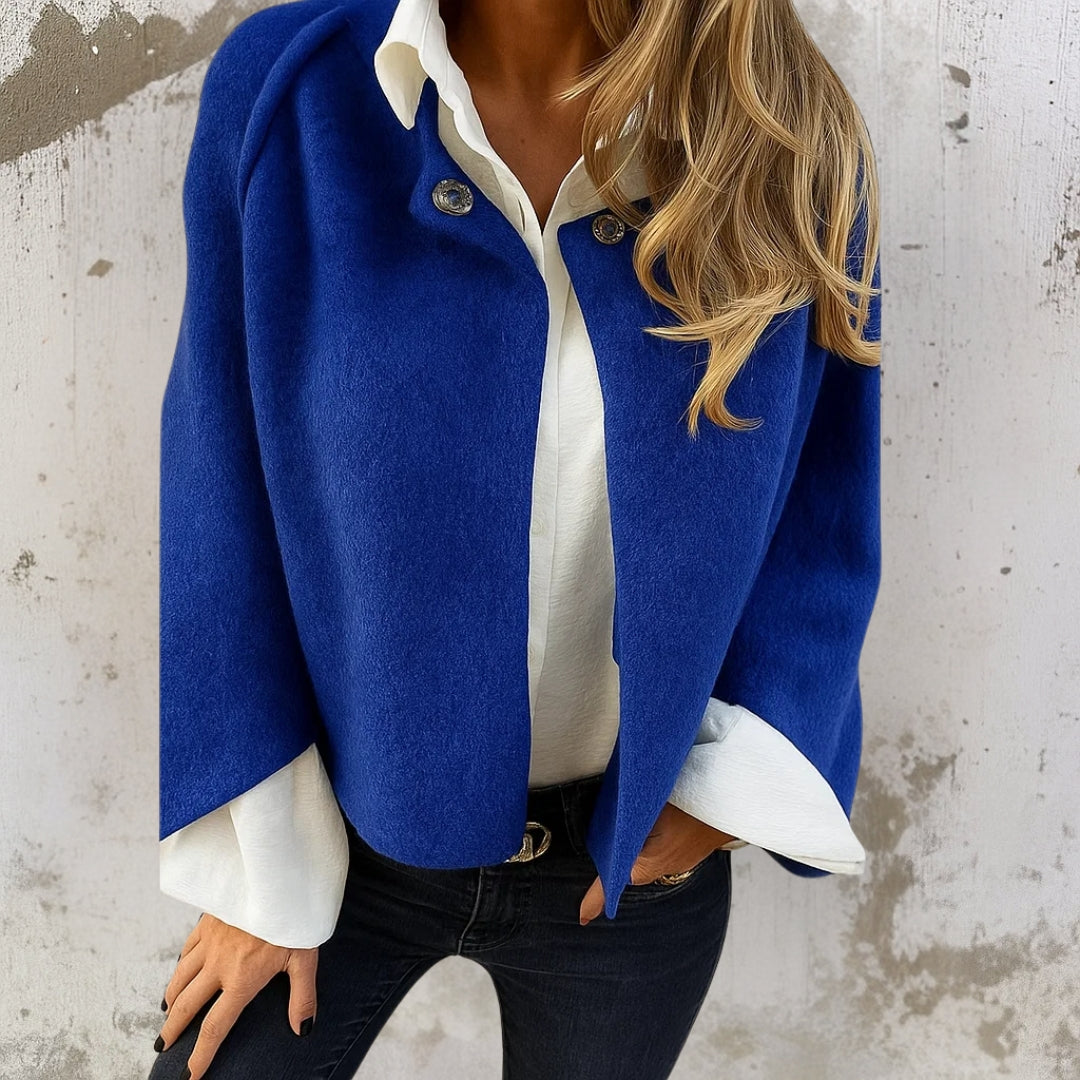 Amelia | Short Cashmere-Touch Elegance Jacket