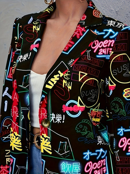 Avery™ - Modern Graffiti Blazer