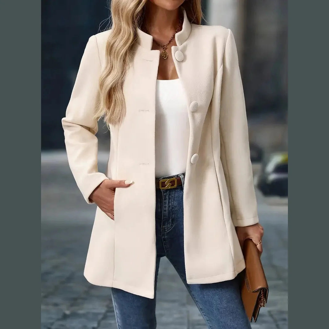 Amara – Fashionable Single-Breasted Blazer
