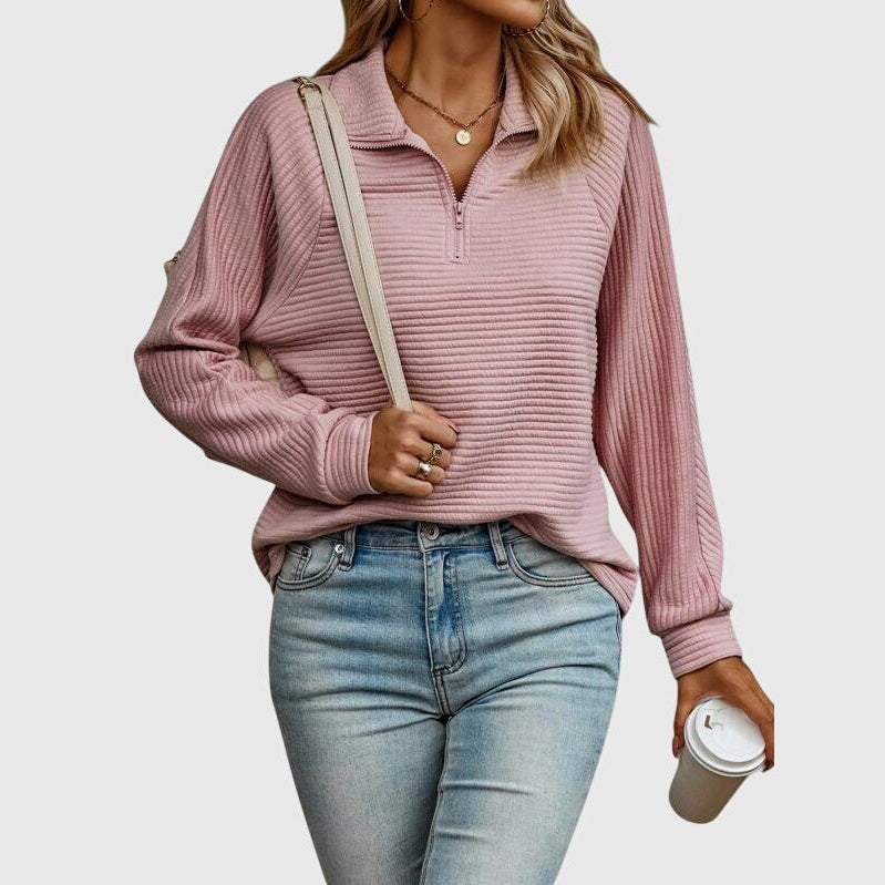 Molly | Elegant Half-Zip Sweater