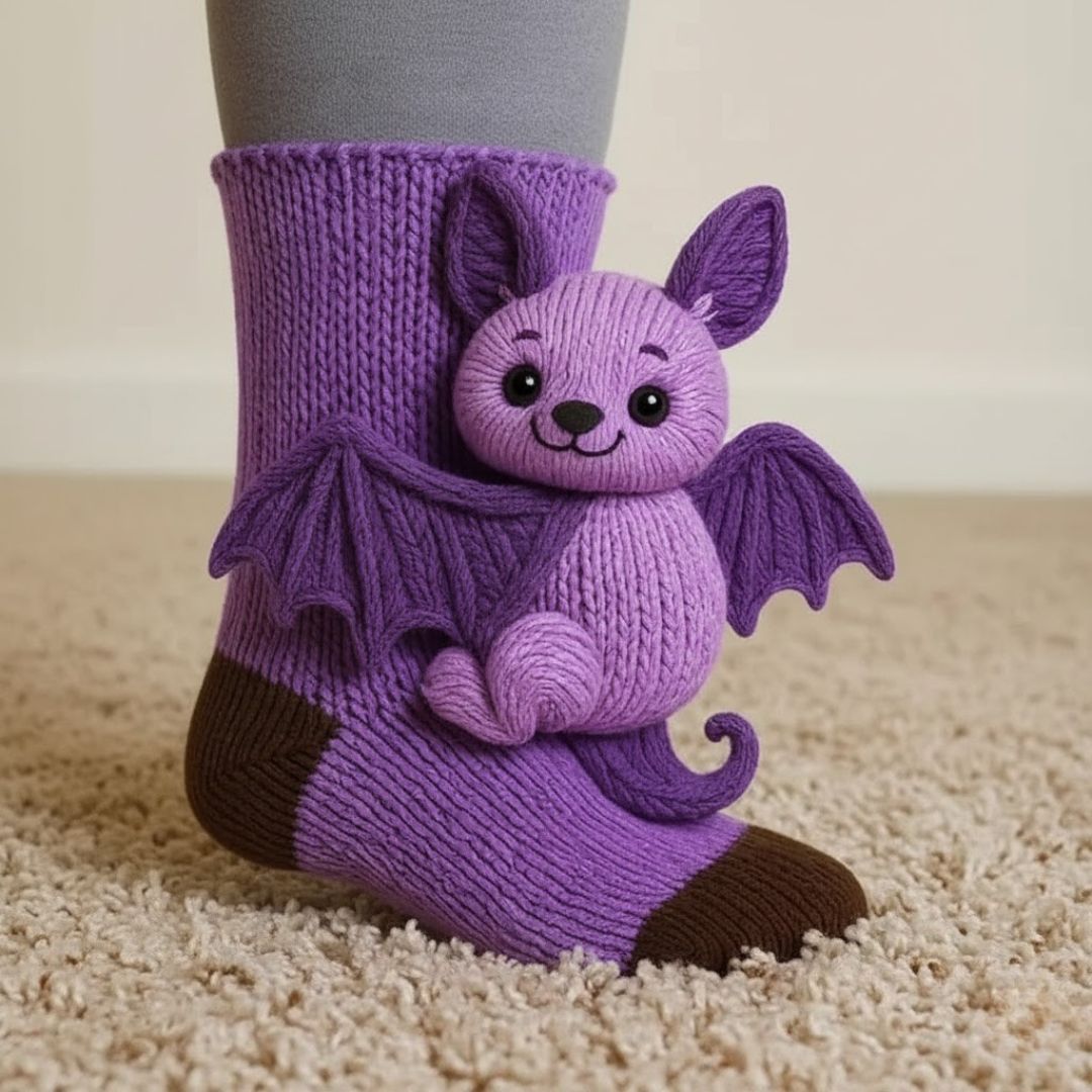 Hugo | Ultra-Soft Cozy Animal Socks