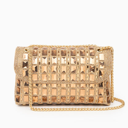 Ayesha Gemstones Clutch Bag