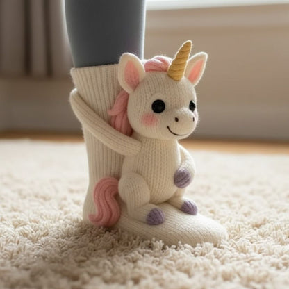 Hugo | Ultra-Soft Cozy Animal Socks