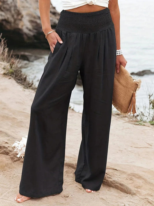 Nina | Palmera Linen Pants