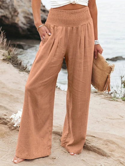 Nina | Palmera Linen Pants