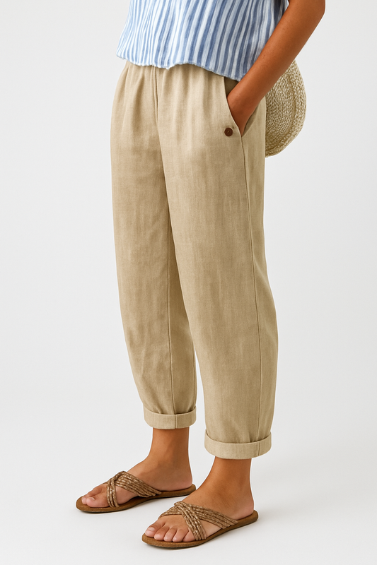 Emily - Stylish Pants With Side Pockets
