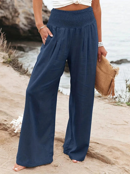Nina | Palmera Linen Pants