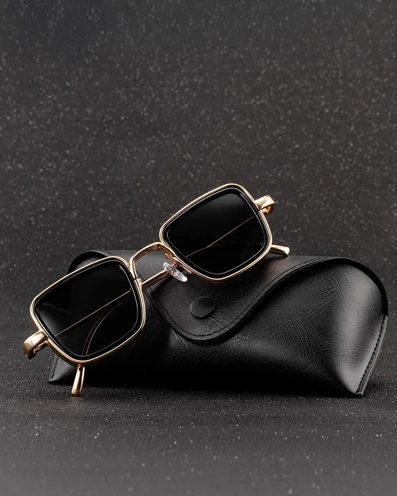 Steampunk Square Sunglasses