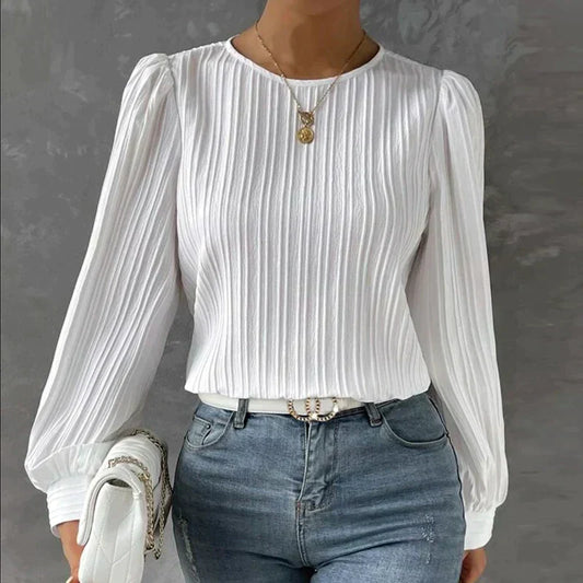 Lila | Chic Satin Blouse