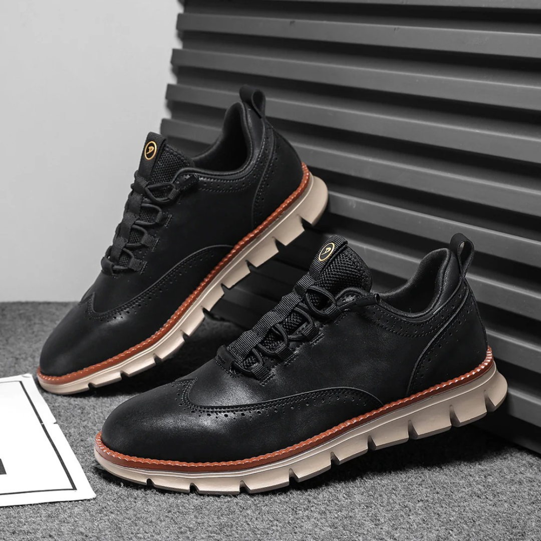 Alessandro | Italian Leather Comfort Oxfords