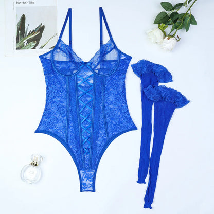 Sonya - Strappy One-Piece Bodysuit