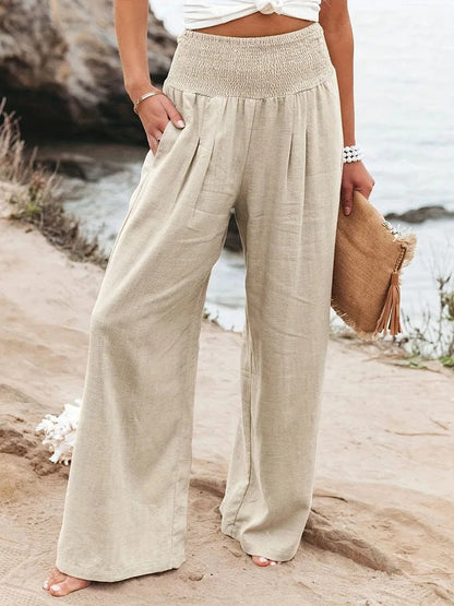 Nina | Palmera Linen Pants