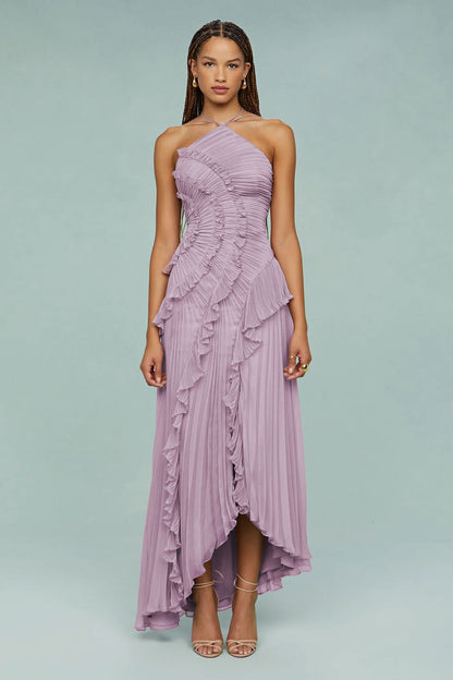 Marina – Ocean Whirlpool Maxi Dress