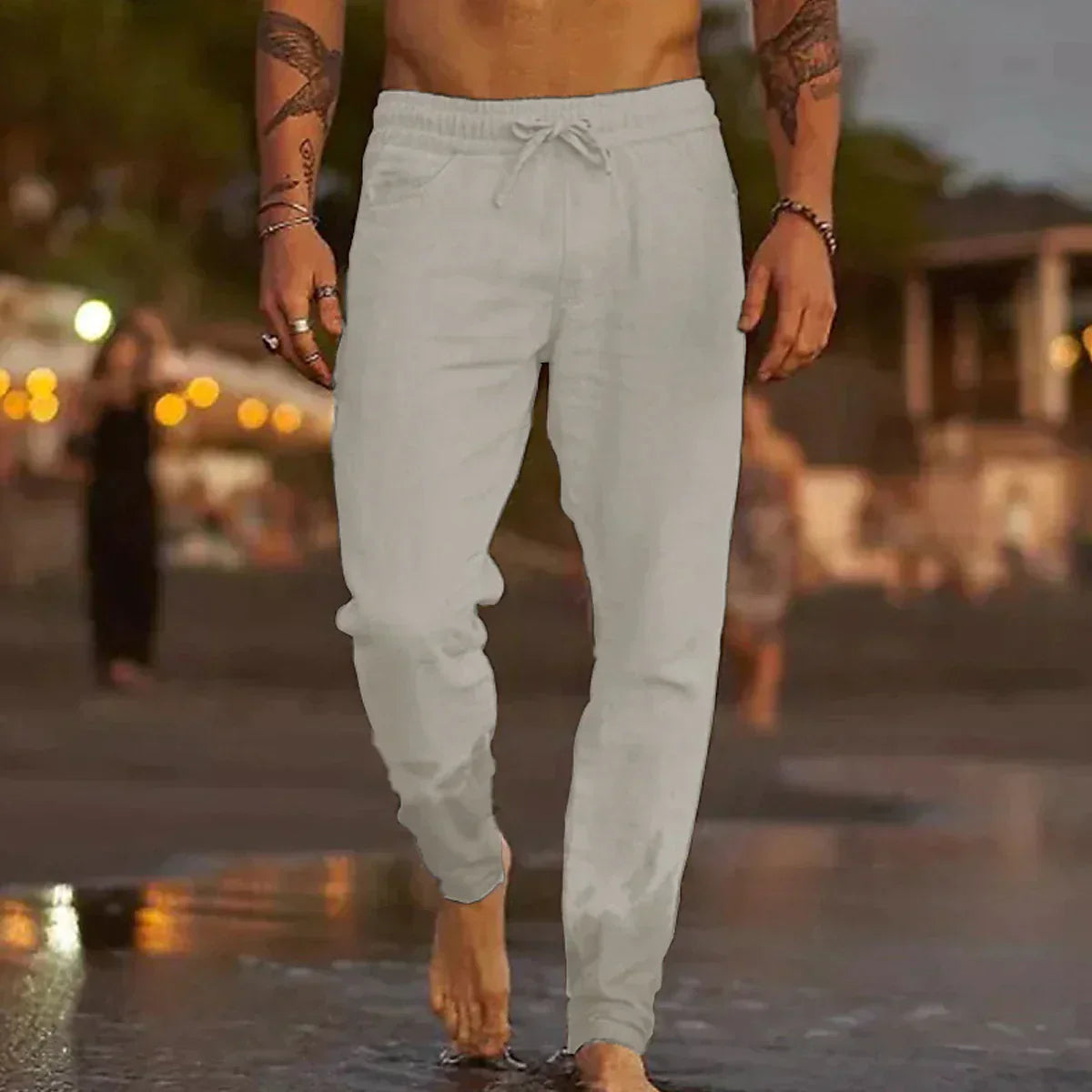 Oliver / Linen Beach Pants