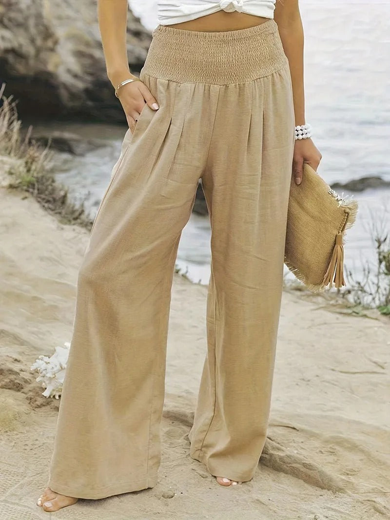 Nina | Palmera Linen Pants