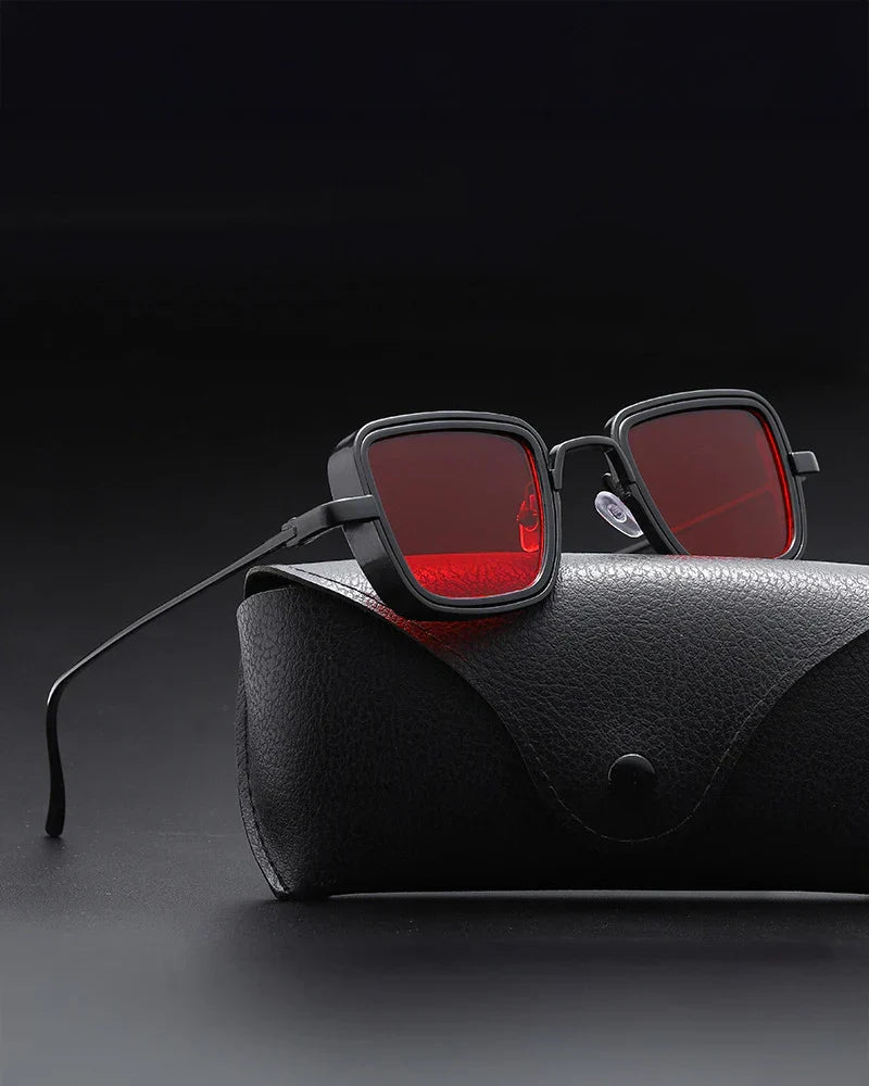 Steampunk Square Sunglasses