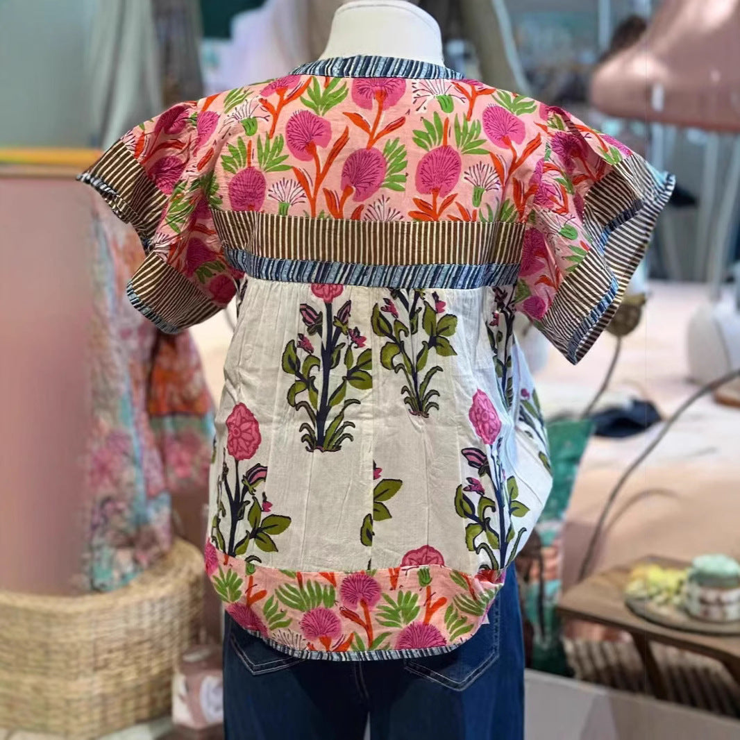 Aula™ | Vintage Floral Top