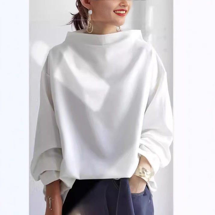 Carla | High-Neck Soft Knit Top
