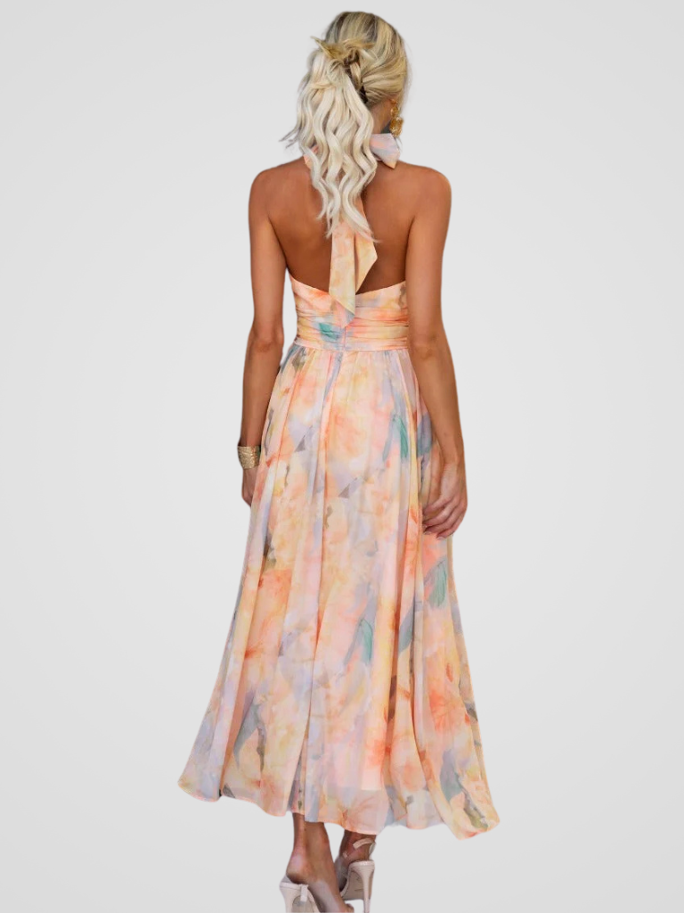 PEACH | MAXI DRESS