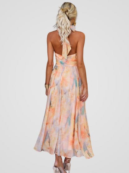 PEACH | MAXI DRESS