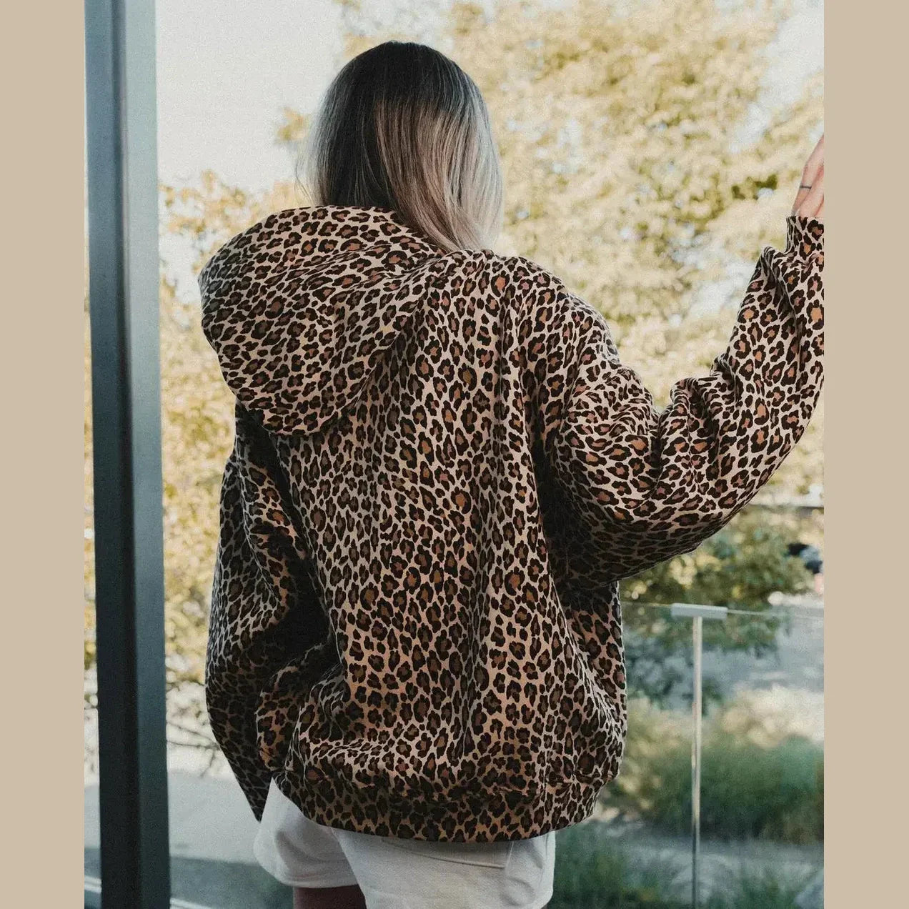 Phoebe | Comfort Leopard Hoodie (Unisex)