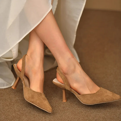 Clara – Classic Slingback Heels