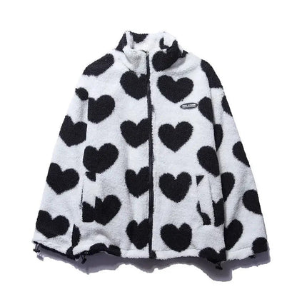 Evelyn™ | Reversible Hearts Jacket