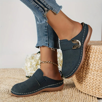 Mia™ - Chic Wedge Sandals